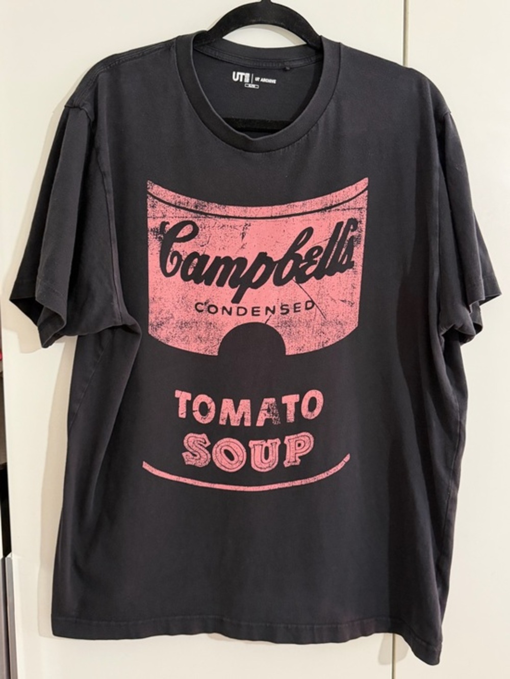 UNIQLO X ANDY WARHOL Campbells soup ltd edition archive tee size XL
